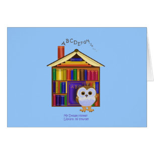 Maison rêveuse - bibliothèque !