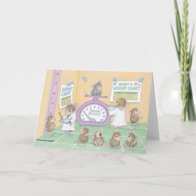 Maison-souris Designs® - Carte pour notes (Devant)