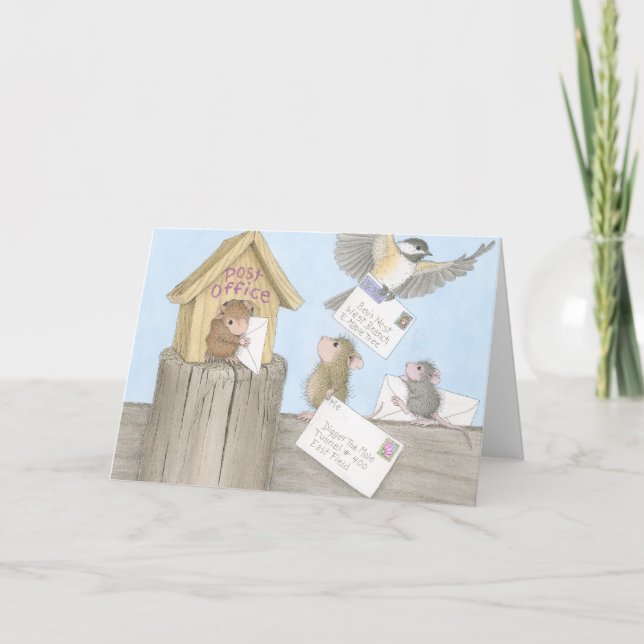 Maison-Souris Designs® - cartes de note (Devant)