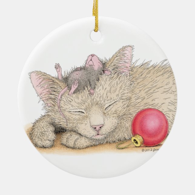 Maison-Souris Designs® - ornement de Noël (Dos)