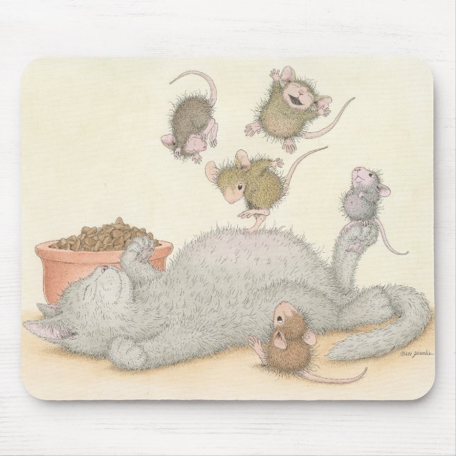 Maison-Souris Designs® - tapis de souris (Devant)
