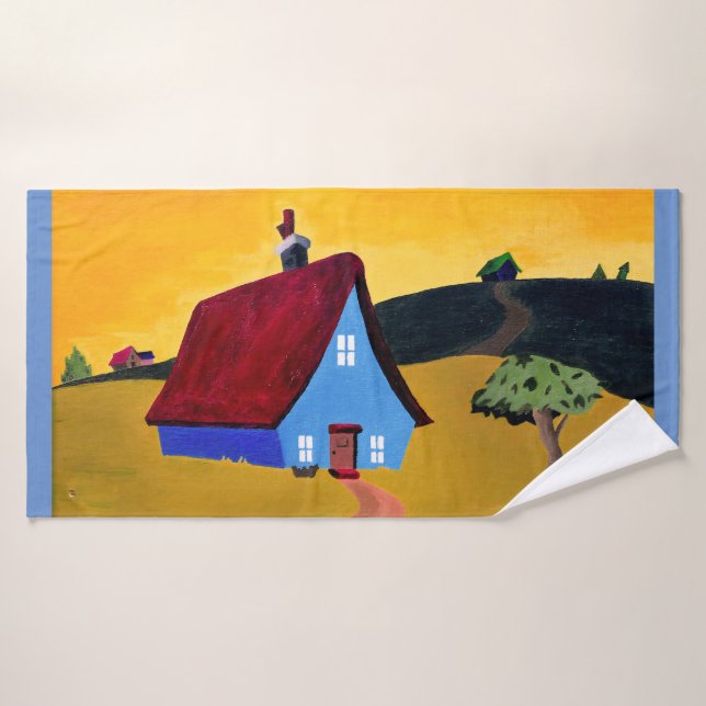 MAISON SWEET HOME serviette de bain (Serviette de bain)