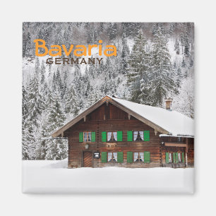 Maison traditionnelle en bois en Bavière aimant te