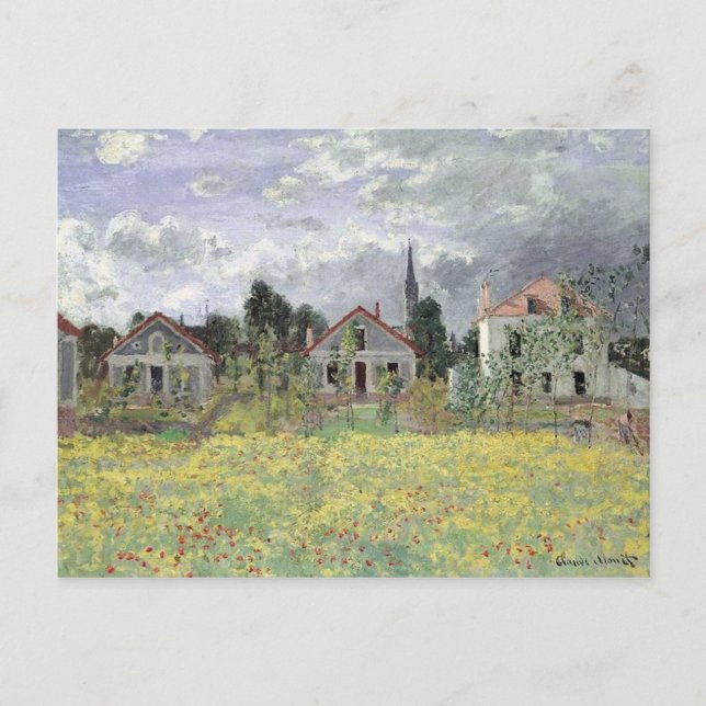 Maisons d'Argenteuil Postkarte (Vorderseite)