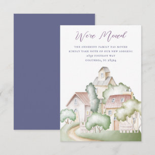 Maisons de quartier Déménagement Faire-part