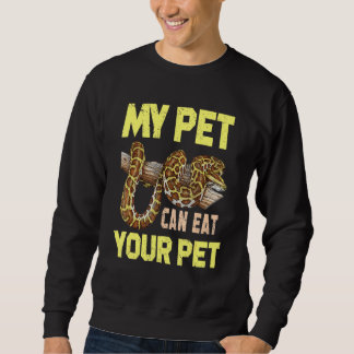 Maisschlangenbesitzer mein Haustier kann sein Haus Sweatshirt