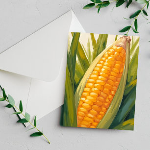 Maisstängel Farm Country Southern Painting Card