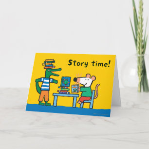 Maisy and Friends Enjoy the Library Karte