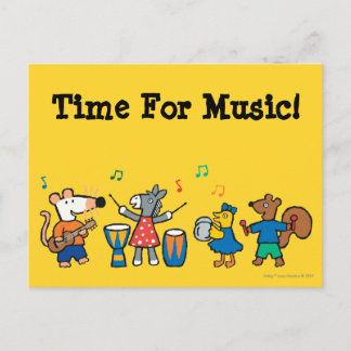 Maisy and Friends spielen in der Band Postkarte