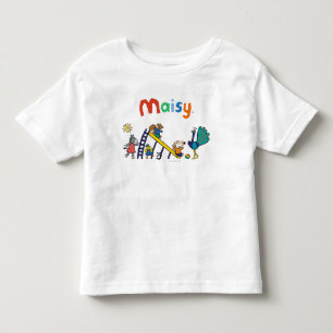 Maisy auf dem Spielplatz mit Freunden Kleinkind T-shirt
