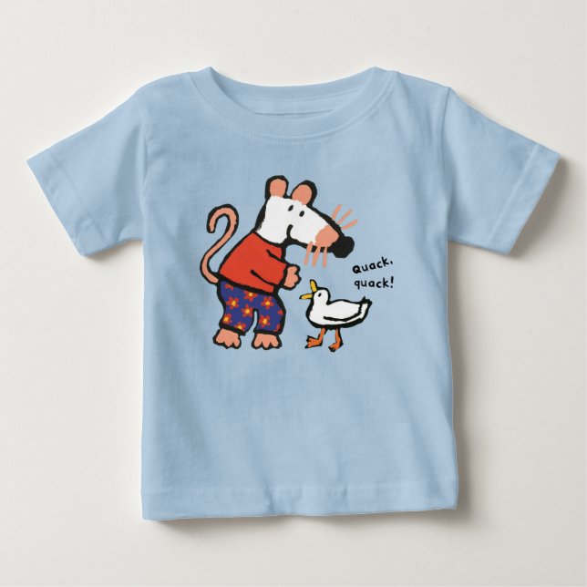 Maisy Füttre Duck Quack Baby T-shirt (Vorderseite)