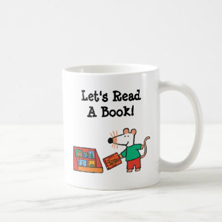 Maisy mit Bibliotheksbüchern Kaffeetasse