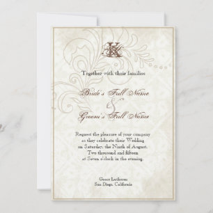 Maisy, Pansy, Rose n Papillon, Faire-part de maria