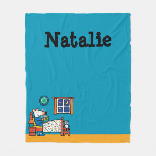 Maisy Ready für Bed Blue Pajamas Fleecedecke