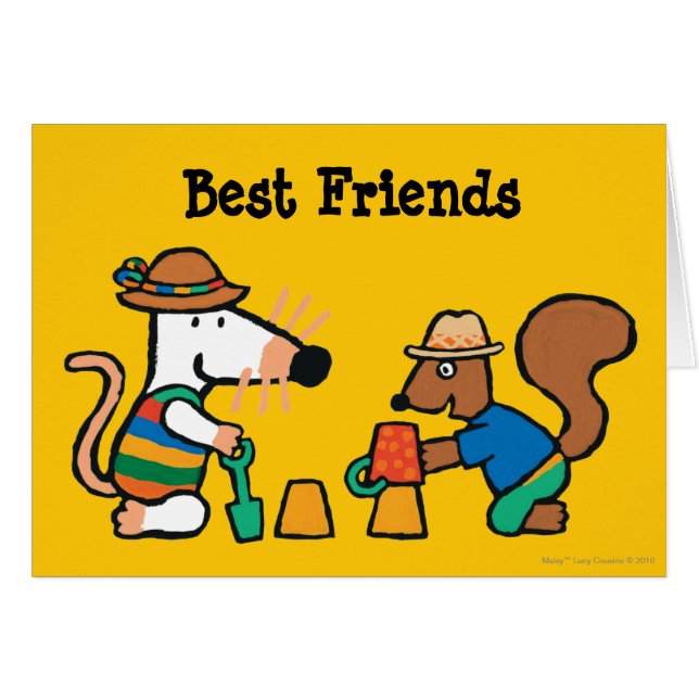 Maisy und Cyril errichten ein Sand-Schloss (Vorderseite (Horizontal))