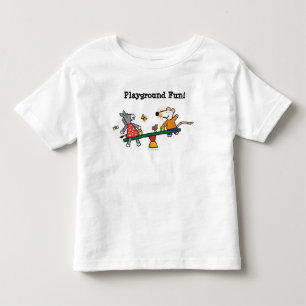 Maisy und Dotty ständiges Schwanken am Spielplatz Kleinkind T-shirt