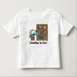 Maisy und ein Bücherregal Kleinkind T-shirt<br><div class="desc">Was könnte besser sein als eine komplette virtuelle Bibliothek? Lucy Cousins bewundernswerte Maus Maisy steht neben einem Bücherregal mit bunten Büchern. Dieses Bild von "Maisy Goes to the Library" (herausgegeben von Candlewick Press) ist perfekt für Buchliebhaber jeden Alters.</div>