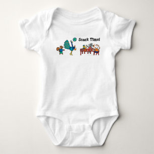 Maisy- und Freund-Vorschulimbiss-Zeit Baby Strampler