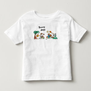 Maisy und Freunde am Strand Kleinkind T-shirt