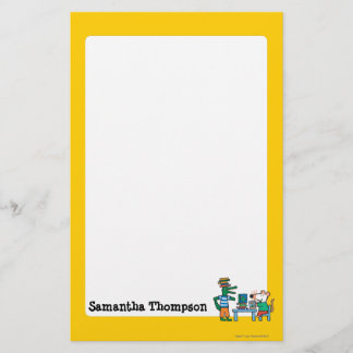 Maisy und Freunde genießen die Bibliothek Briefpapier