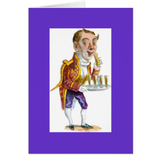 Maître d'hôtel ivre