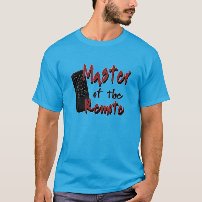 Maître du T-shirt de l'humour des hommes à (Devant)