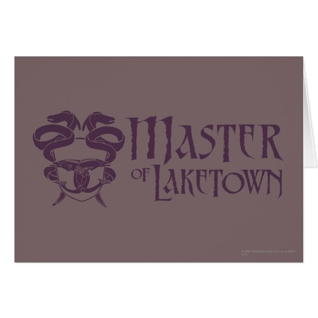 Maître Of Laketown (Devant horizontal)