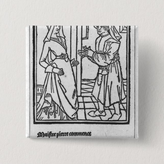Maitre Pathelin und Guillemette Button (Vorderseite)