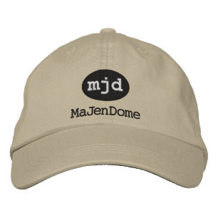 MaJenDome Hat Bestickte Baseballkappe