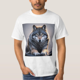 Majestad Silenciosa: El Lobo Gris T-Shirt
