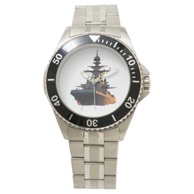 "Majestät auf See: Schiffswrist der Marine Armbanduhr (Vorderseite)