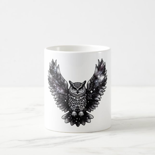 Majestät der kosmischen Wale Kaffeetasse (Mittel)