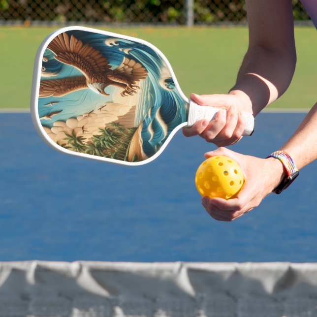 Majestät des Himmel Pickleball Schläger (InSitu)