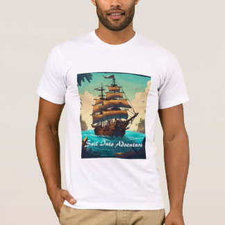 Majestät des Ozeans: Sail Into Adventure T-Shirt