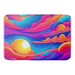 Majestät eines Sonnenuntergangs Badematte