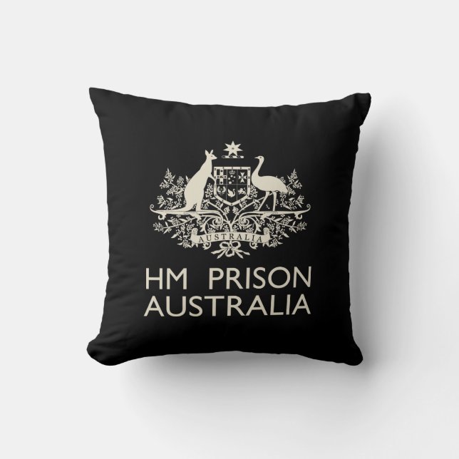 MAJESTÄT Gefängnis Australien Kissen (Vorderseite)
