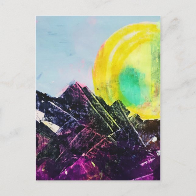 Majestät (Verlassen) Postkarte (Vorderseite)