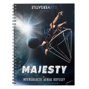 Majestät Versatile Arts Show Poster Notebook Notizblock