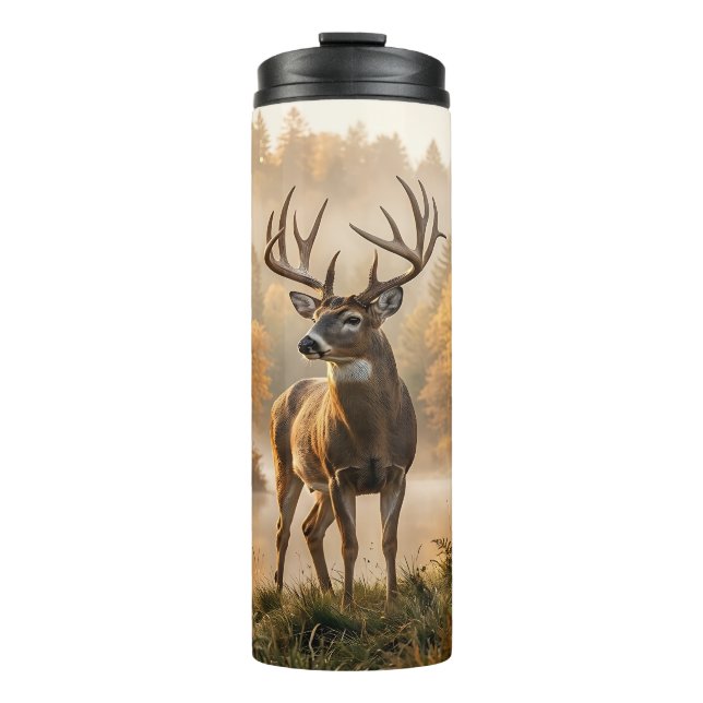 Majestätiger Hirsch Thermosbecher (Vorderseite)
