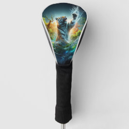 Majestätiger Spritzfantasie-Wildtier-Natur Golf Headcover