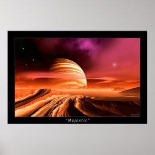 Majestätisch Poster