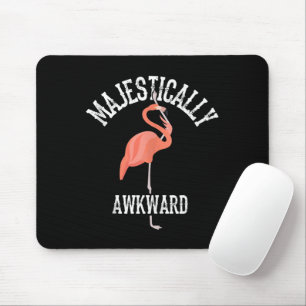 Majestätisch unbeholfener Watvogelliebhaber Kunst Mousepad