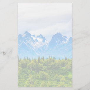 Majestätische Alaska-Berge Briefpapier