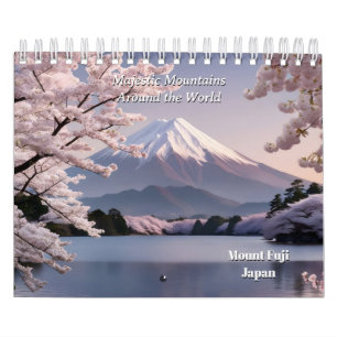 Majestätische Berge auf der ganzen Welt Kalender