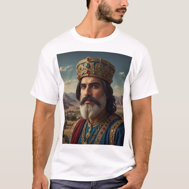 Majestätische Herrschaft des Persischen Monarchen T-Shirt (Vorderseite)
