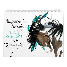Majestätische Pferde die Kunst von AmyLyn Bihrle Kalender