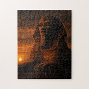 Majestätische Sphinx Mystik Alte Kunst des Sonnenu