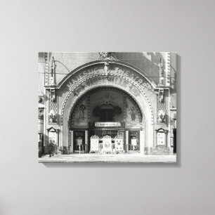 Majestätische Theatre, 1910 Leinwanddruck