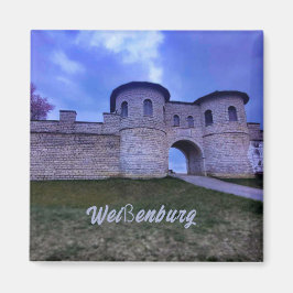 Majestätische Weissenburg Ein Premium Magnet