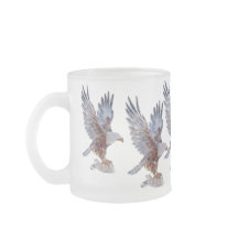 Majestätischer Adler-Kristall-Stil-Becher